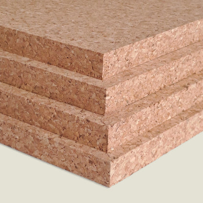 Cork Notice Board Wall Tiles - Natural, 900 x 600 x 15mm