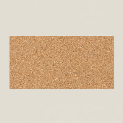 Cork Notice Board Wall Tiles - Natural, 600 x 300 x 15mm