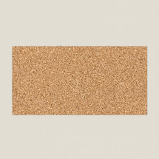 Cork Notice Board Wall Tiles - Natural, 600 x 300 x 15mm