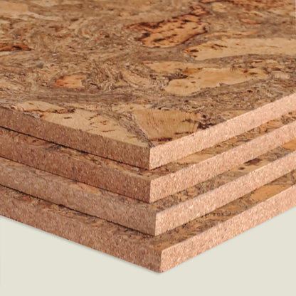 Cork Notice Board Wall Tiles - Twist Black, 900 x 600 x 8mm