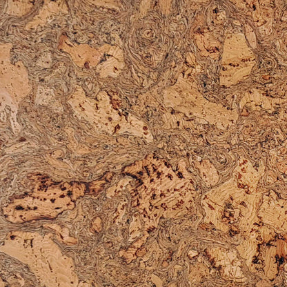 Cork Notice Board Wall Tiles - Twist Black, 600 x 300 x 8mm