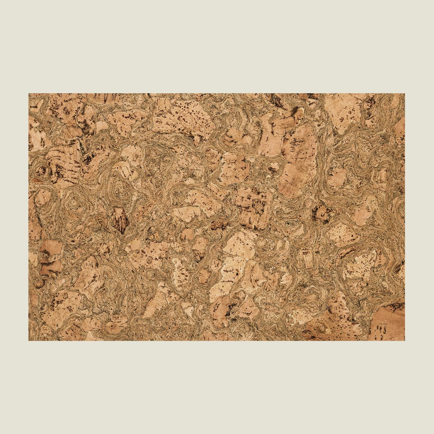 Cork Notice Board Wall Tiles - Twist Black, 900 x 600 x 8mm