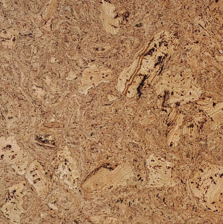 Cork Notice Board Wall Tiles - Twist Natural, 900 x 600 x 8mm