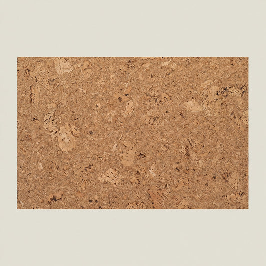 Cork Notice Board Wall Tiles - Twist Natural, 900 x 600 x 8mm