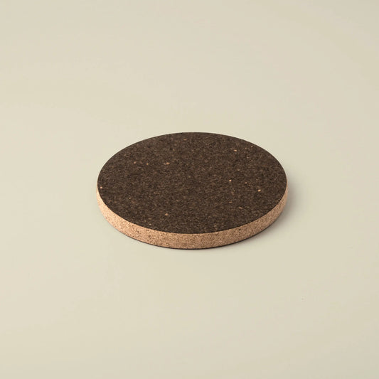 Dark Cork Trivet | Round Hot Pot Stand | Made in Portugal
