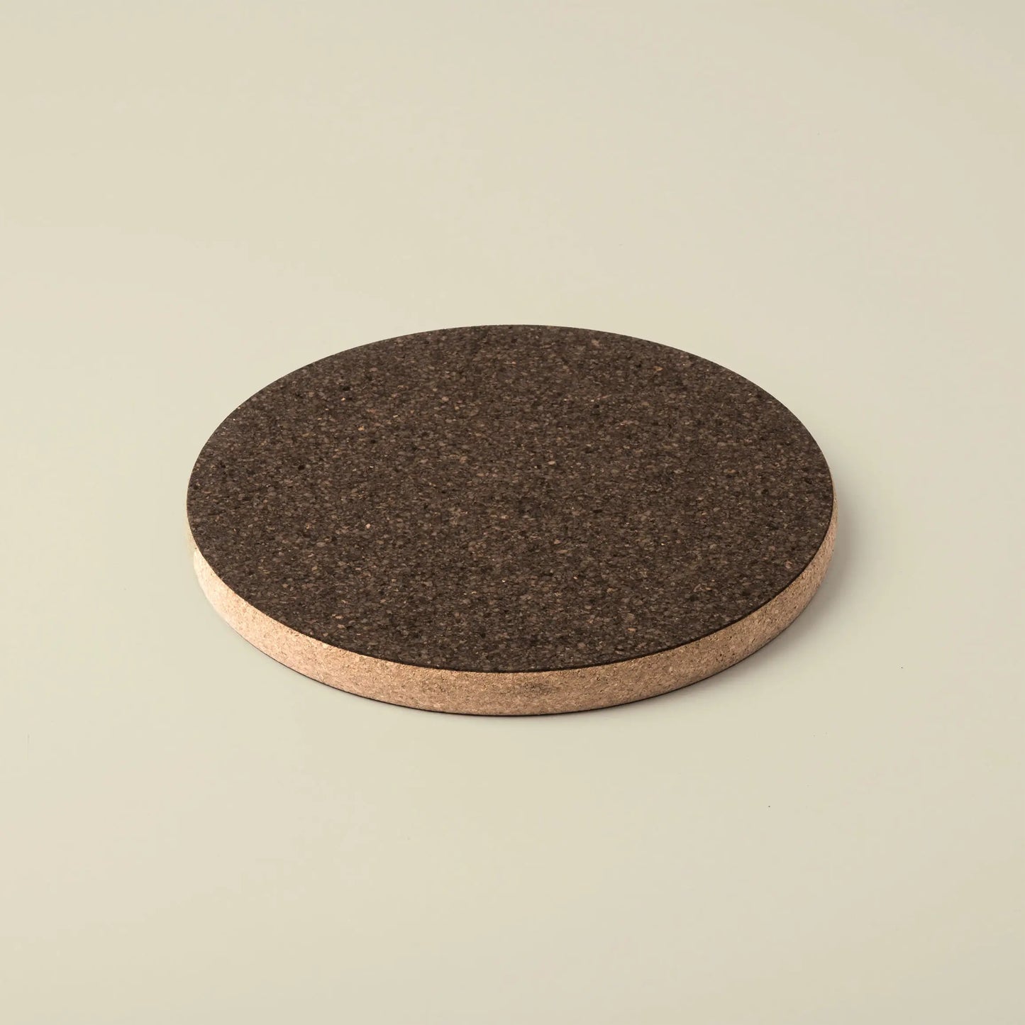 Dark Cork Trivet | Round Hot Pot Stand | Made in Portugal