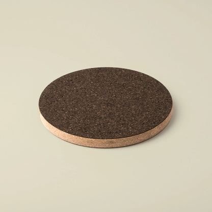 Dark Cork Trivet | Round Hot Pot Stand | Made in Portugal