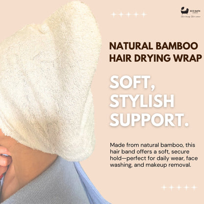Eco Bath Bamboo Hair Drying Wrap