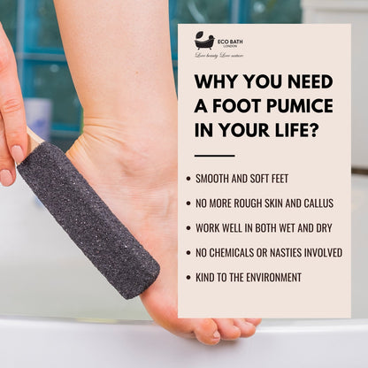 Eco Bath Natural Pumice Foot Files
