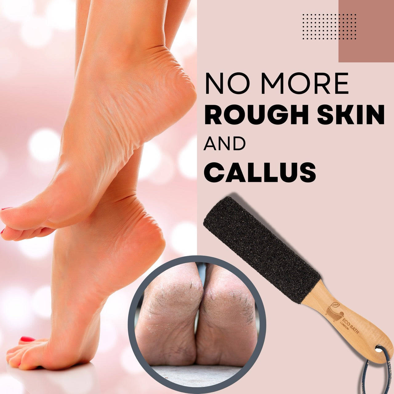 Eco Bath Natural Pumice Foot Files