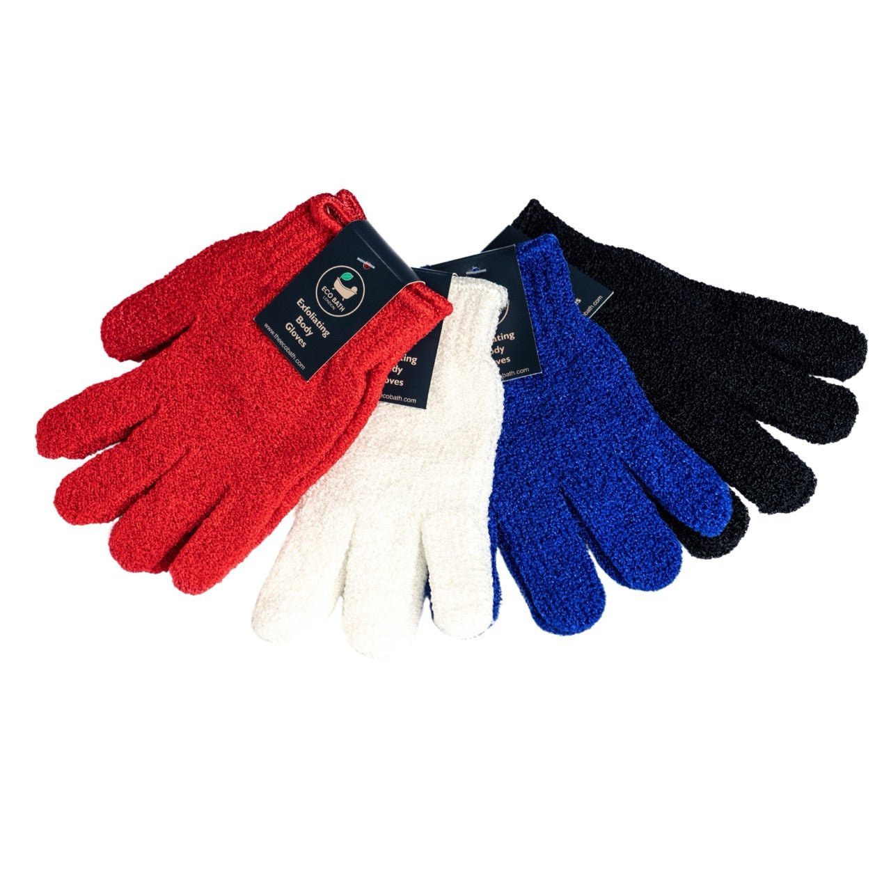Exfoliating Body Gloves - 1 Pair Natural Scrubbing Mitts 26g – Proleno
