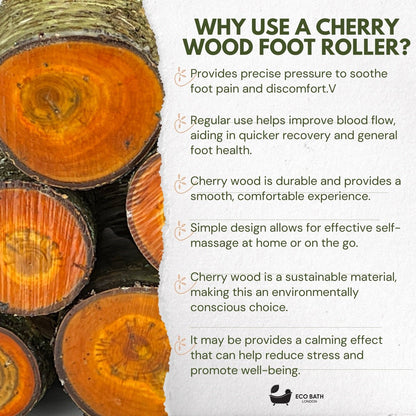 Eco Bath London Reflexology Foot Roller | Best to Use Under Work/Study Table