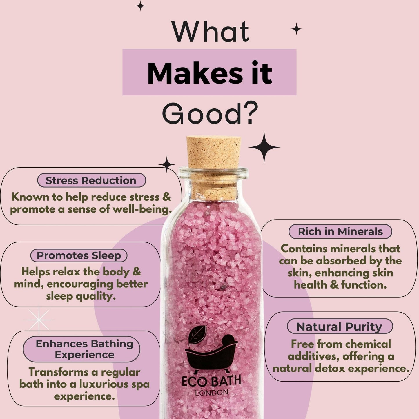 Eco Bath London Relaxing Dead Sea Salt - 300g