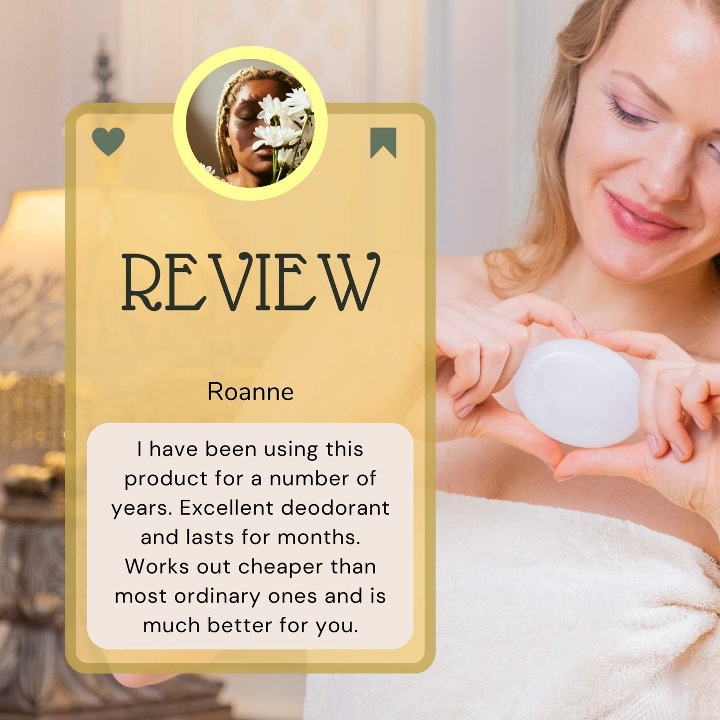 Eco Bath Natural Deodorant Stone (160gr)