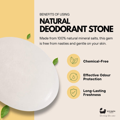 Eco Bath Natural Deodorant Stone (160gr)