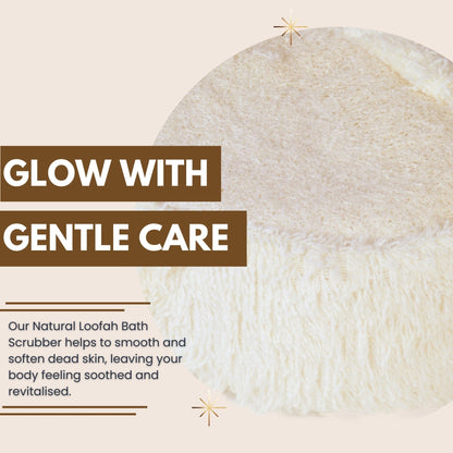 Eco Bath London Natural Loofah Bath Scrubber