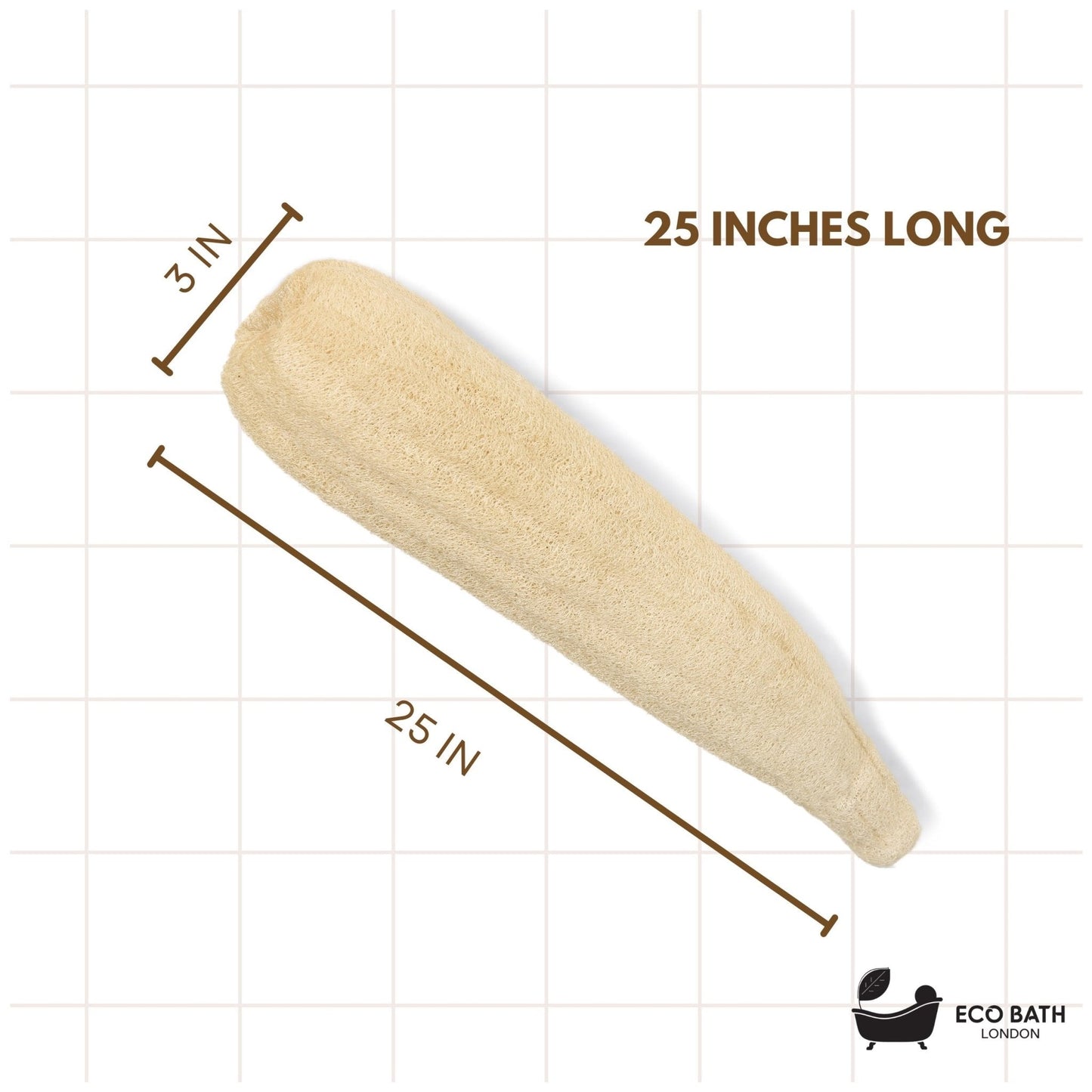 Eco Bath Natural Loofah [Home Grown]