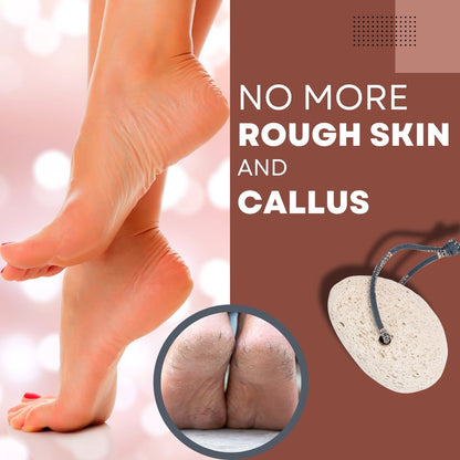 Eco Bath Natural Pumice Volcanic Stone (Smooth with Rope)