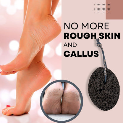 Eco Bath Natural Pumice Volcanic Stone (Smooth with Rope)