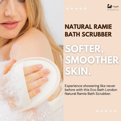 Eco Bath Natural Ramie Bath Scrubber