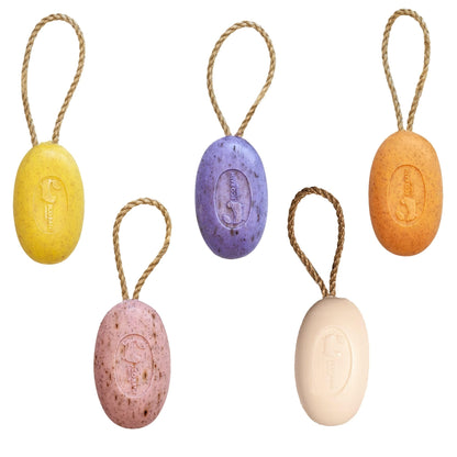 Eco Bath London Soap on a Rope Collection - Luxurious Natural Body Wash Bars