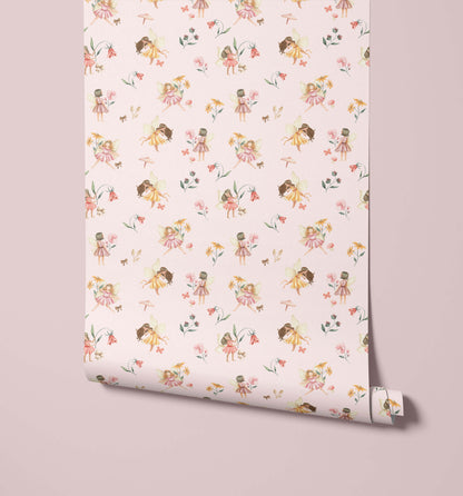 Bobbi Beck Fable Fairy Garden Wallpaper