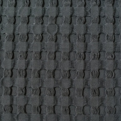 Florian Checked Throw Blanket Grey Bedspread for Sofas Armchairs Sofa Settee Couch Beds & Couches by OLIVIA ROCCO