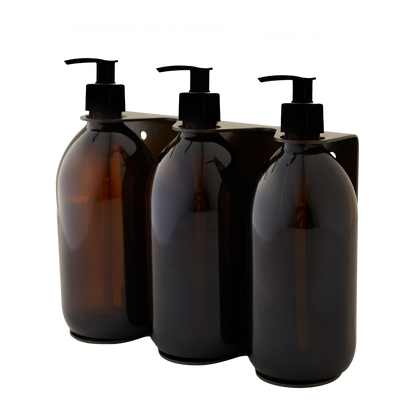 Gold Triple Wall Mounted Soap Dispenser