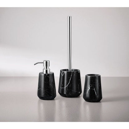 Kleine Wolke Signature Carrara Black Soap Dispenser