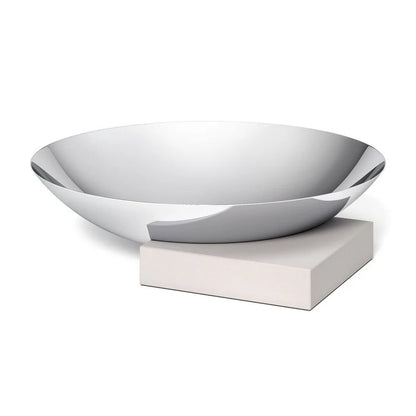 Zack Montor Polished Stainless Steel Bowl