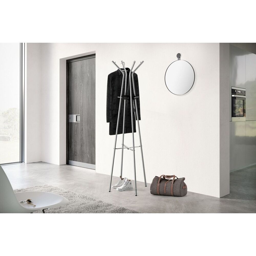 Zack Morma Black Wall Mirror, ø 50 cm, 50640