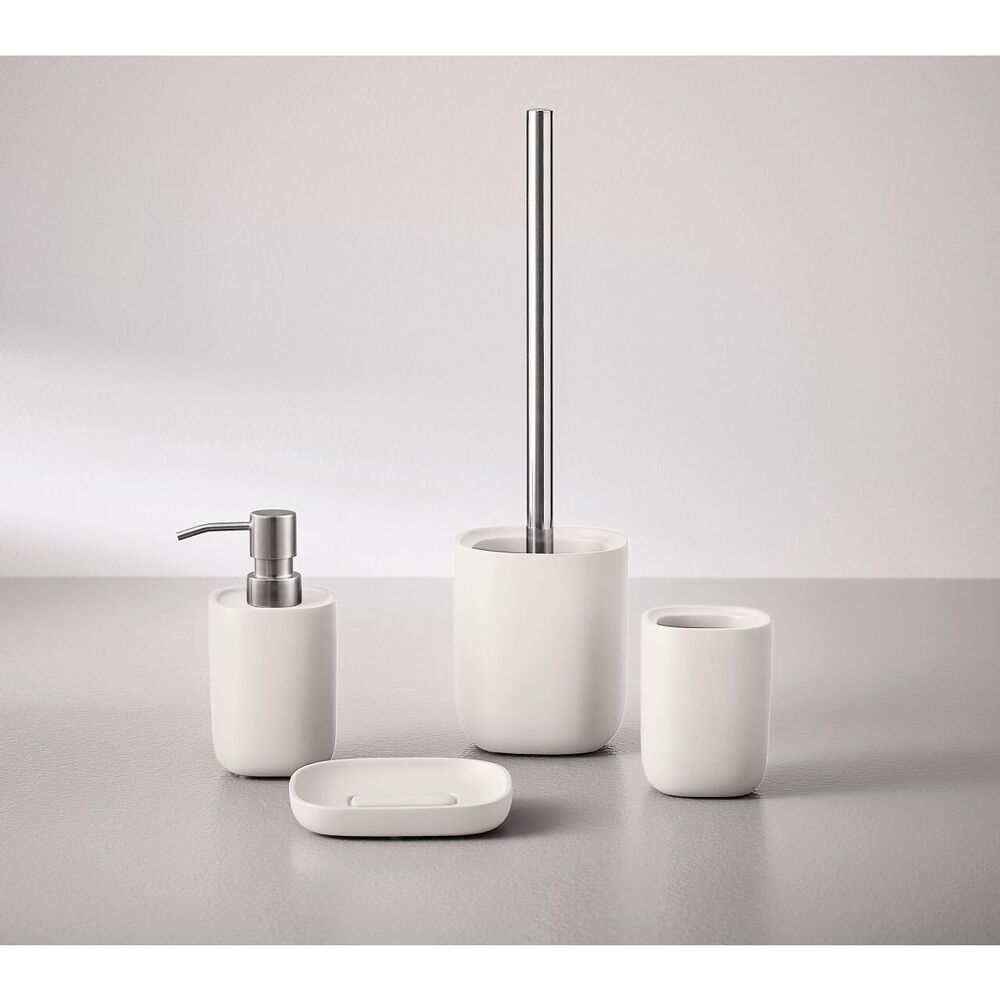 Kleine Wolke Signature Alita Ecru Tumbler / Toothbrush Holder