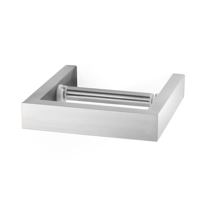 Zack Linea Brushed Stainless Steel Toilet Roll Holder 40386