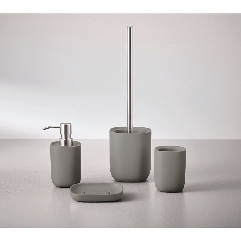 Kleine Wolke Signature Alita Slate Toilet Brush Holder