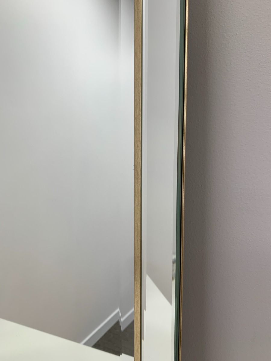Pagazzi Iona Silver & Gold Wall Mirror 60 x 90 cm