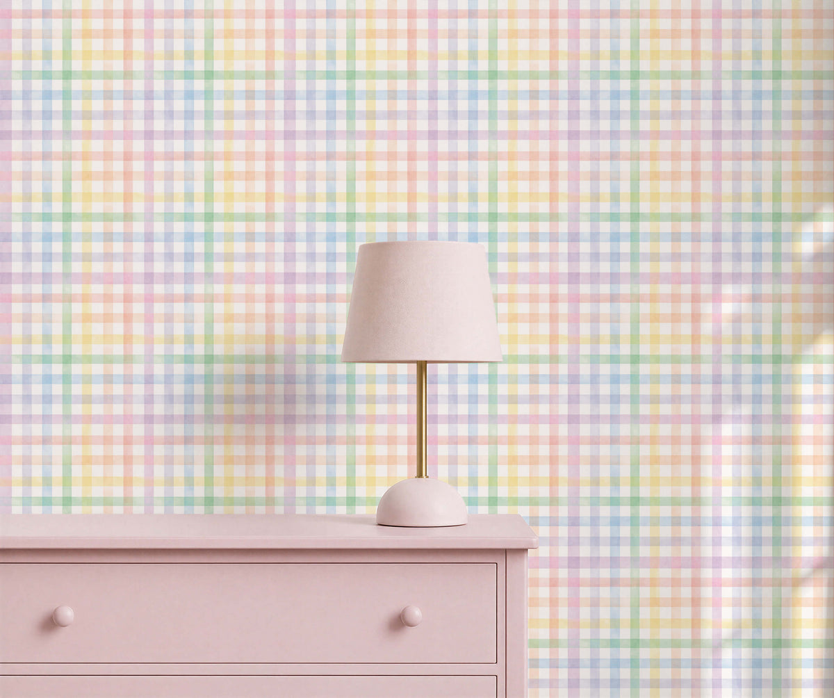 Bobbi Beck Jamboree Gingham Wallpaper