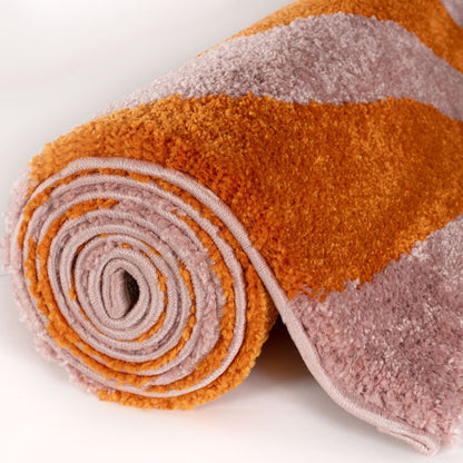 Joli Wave Orange & Pink Rug