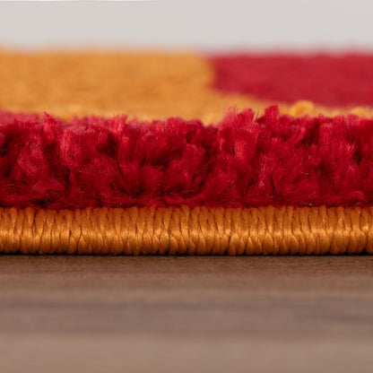 Joli Doodle Red & Orange Rug