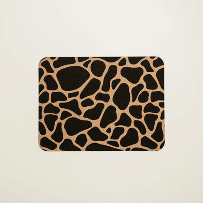 Jungle Design Cork Placemats | Rectangular | Set of 4 | Made in Portugal