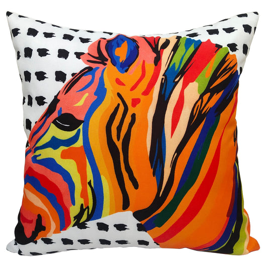 Kampala Orange Waterproof Cushions for Indoor Outdoor Home Decor Patio and Beach by OLIVIA ROCCO