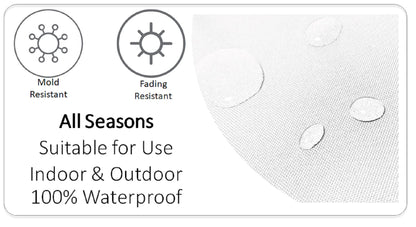 Kampala Orange Waterproof Cushions for Indoor Outdoor Home Decor Patio and Beach by OLIVIA ROCCO