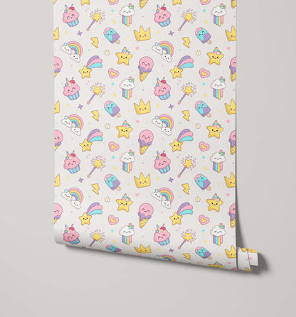Bobbi Beck Kiki Kawaii Sweets Wallpaper