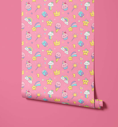 Bobbi Beck Kiki Kawaii Sweets Wallpaper
