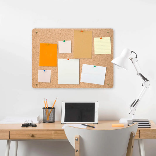 Large Natural Cork Notice Board | 60 x 45cm