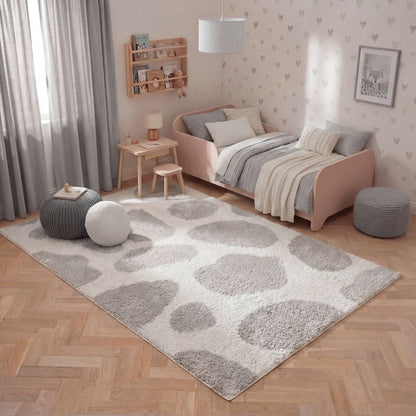 Moodi Shaggy Grey Tarn Rug