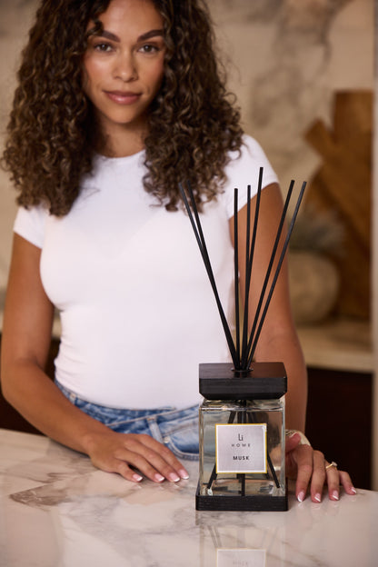 Lifestyle Home Collection Musk Square Reed Diffuser