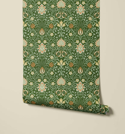 Bobbi Beck Nasri Persian Floral Wallpaper