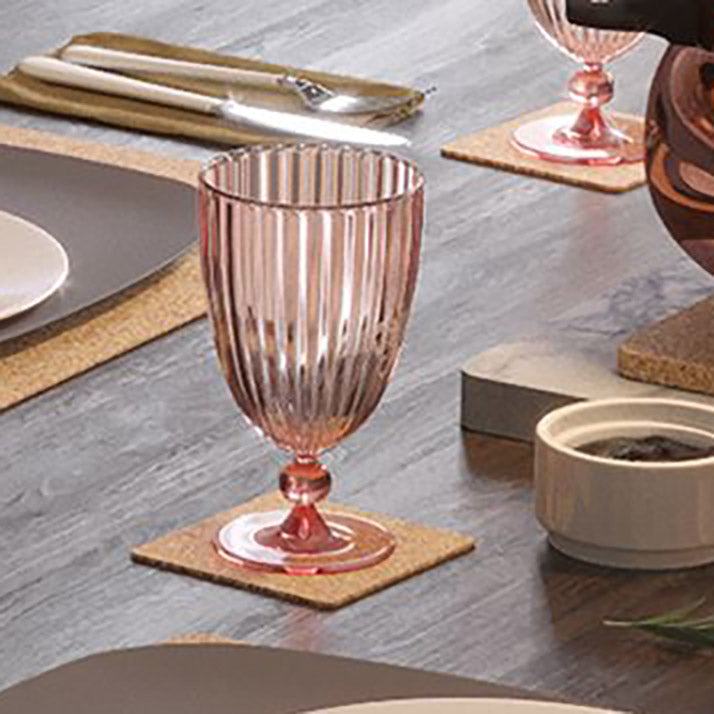 Natural Square Cork Coasters | Set of 4