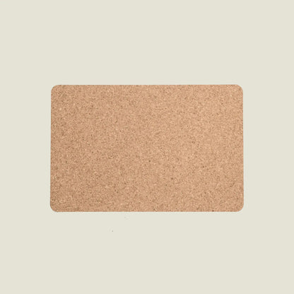 Natural Cork Placemats | Rectangular | Set of 4 | Made in Portugal