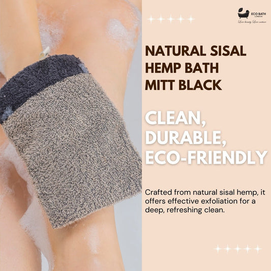Natural Sisal Hemp Bath Mitt